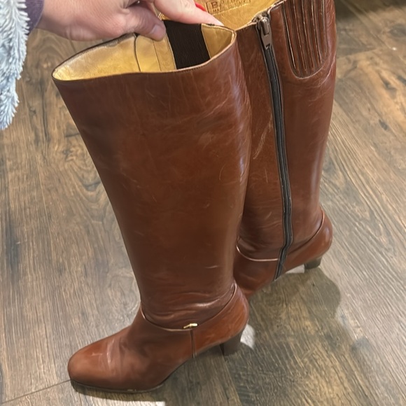 Bally brown 8N tall boots - Picture 5 of 12